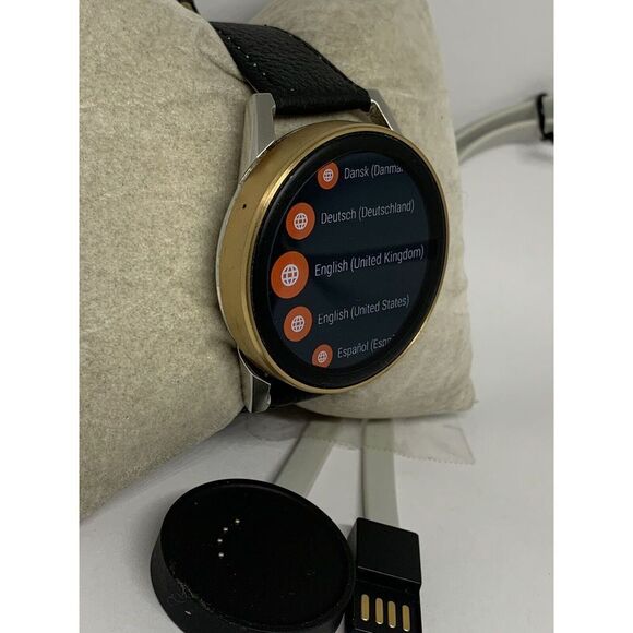 Fossil Gen 3 FTW7001 Brown Leather Digital Dial Genuine Smart Watch ZA414 - Picture 4 of 11